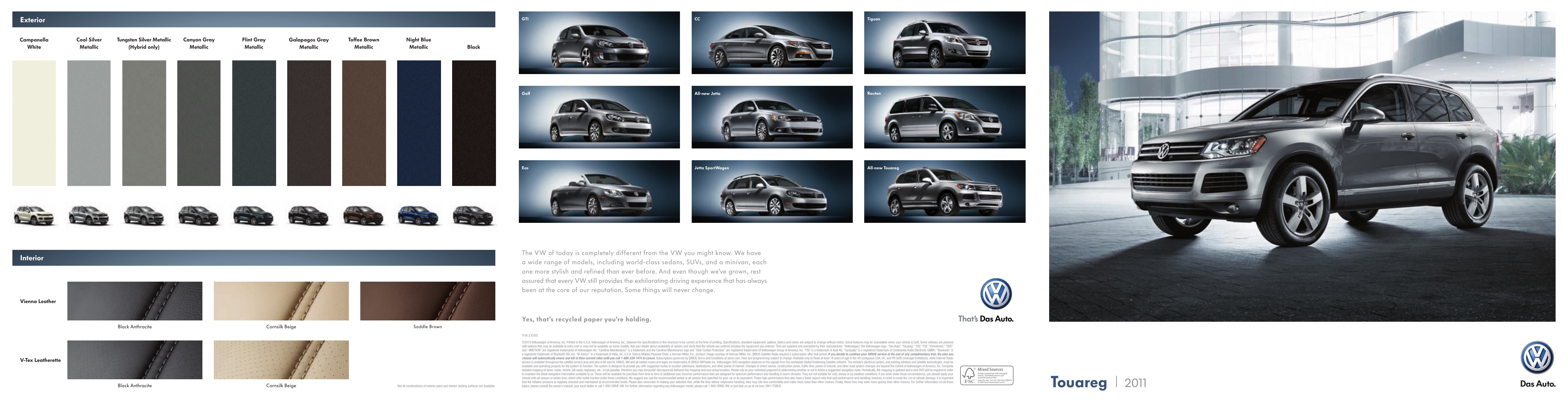 2011 VW Touareg Brochure Page 9
